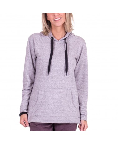 BLUSÃO CANGURU MESCLA CORTE A FIO