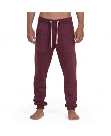 CALÇA RETA MESCLA COM PUNHO