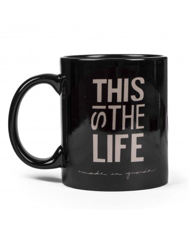 CANECA THIS IS LIFE DE PORCELANA