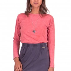 BLUSA MANGA LONGA MARMORIZADA