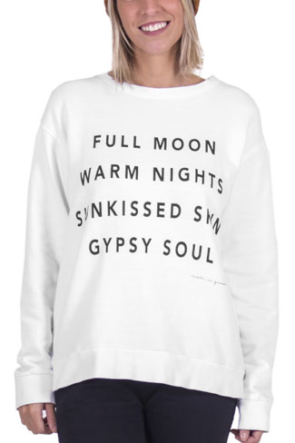 Blusa feminina moletom