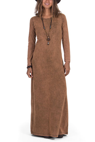 Vestido Longo Marmorizado